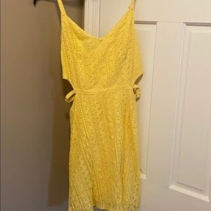 Hollister Yellow dress